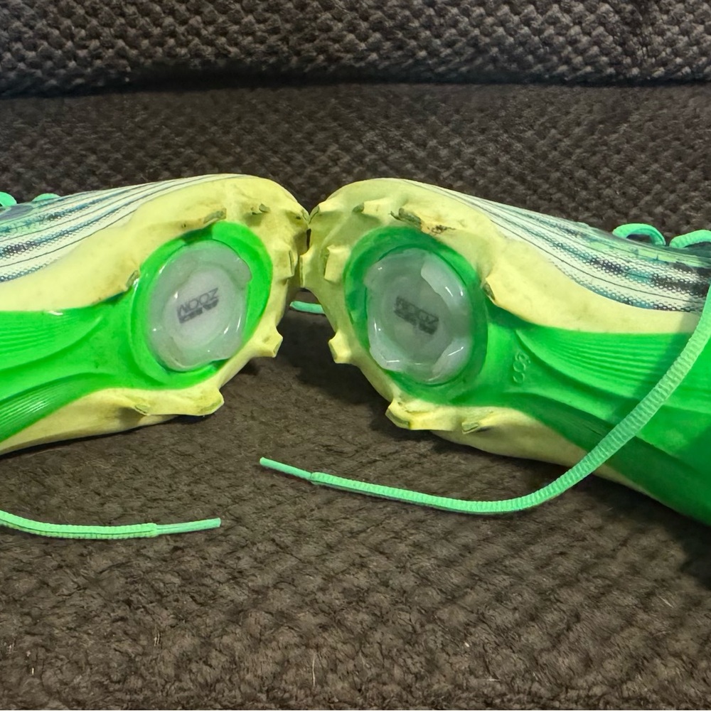 Nike Zoom Vapor Pro 1 CeeDee Lamb Green and Black Football Cleats - Picture 5 of 6